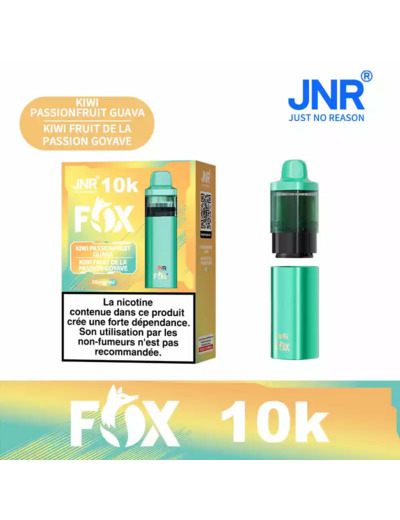 JNR FOX - Puff 10k Kiwi PassionFruit Guava