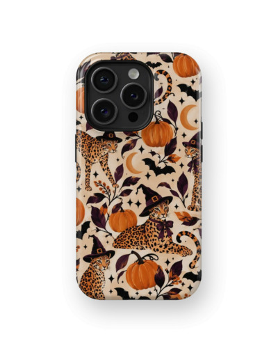 Witchy Leopard | Coque de téléphone 3D 2en1 Ultra-résistante