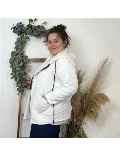K552- Veste demi-saison (Tu) 🇮🇹 (blanc)