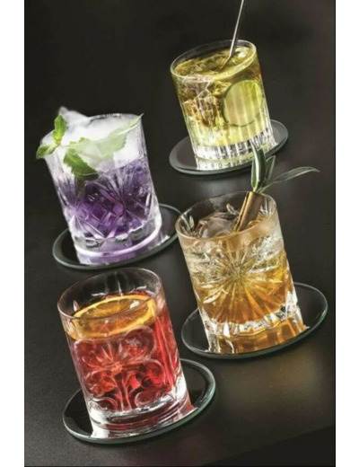 4 verres à whisky