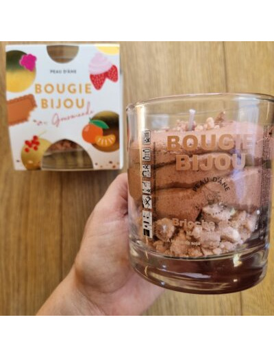 Bougie bijou - Crumble BRIOCHE DOREE (Bracelet)