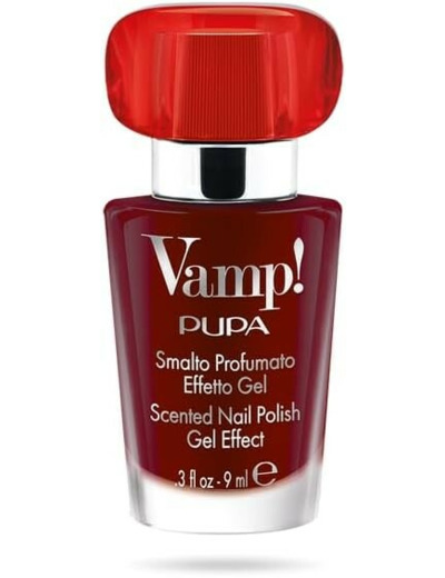 PUPA Vamp! Vernis parfumé effet gel à la fragrance rouge N° 205 9 ml