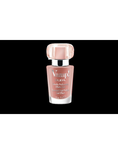 PUPA Vamp! Vernis parfumé effet gel à la fragrance rose N°104 9 ml