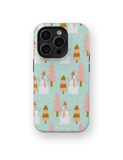 Pastel Snow | Coque de téléphone 3D 2en1 Ultra-résistante