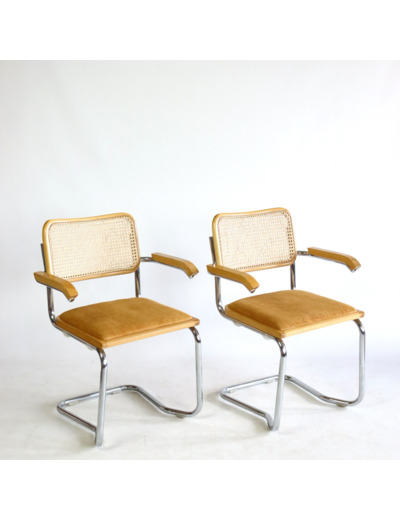 Paire de chaises B64