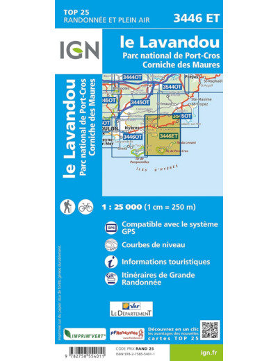 3446ET LE LAVANDOU PARC NATIONAL DE PORT-CROS