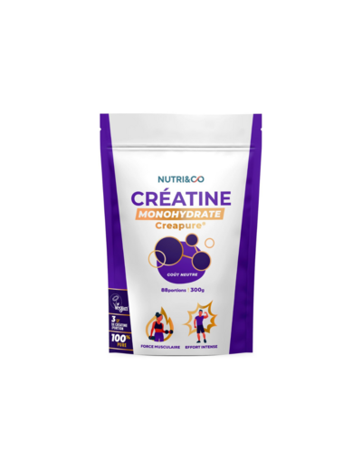 NUTRI AND CO CREATINE MONOHYDRATE CREAPURE