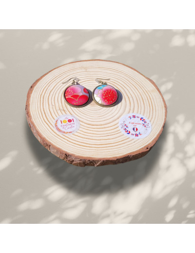Boucles d'oreilles "Murano" Maxi