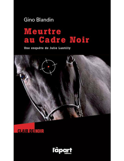 MEURTRE AU CADRE NOIR UNE ENQUETE DE JULIE LANTILLY (POCHE) COLL. GESTE NOIR
