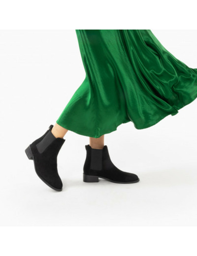 Bottines Noir - Charlie - Vanessa Wu