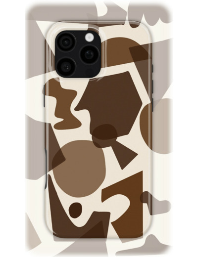 Geometric Collection | - Coque de téléphone 3D 2en1 Ultra-résistante