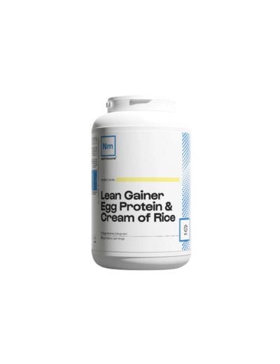 NUTRIMUSCLE LEAN GAINER EGG PROTEIN ET CREME DE RIZ