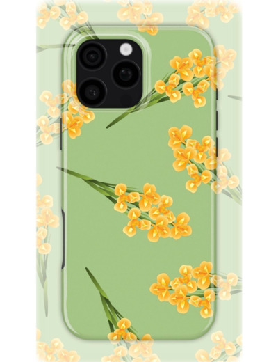 Sage Orchid | Coque de téléphone 3D 2en1 Ultra-résistante
