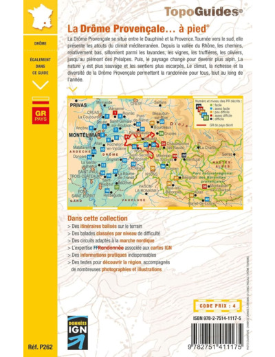 LA DROME PROVENCALE A PIED - REF P262