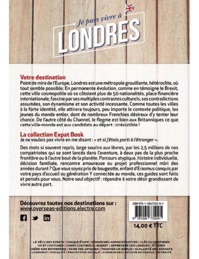 JE PARS VIVRE A LONDRES