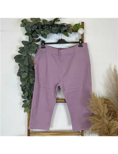 T618- Tregging Court taille haute (T42-T52) (lilas)