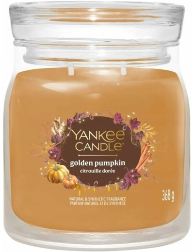 Yankee Candle, moyenne jarre Golden Pumpkin
