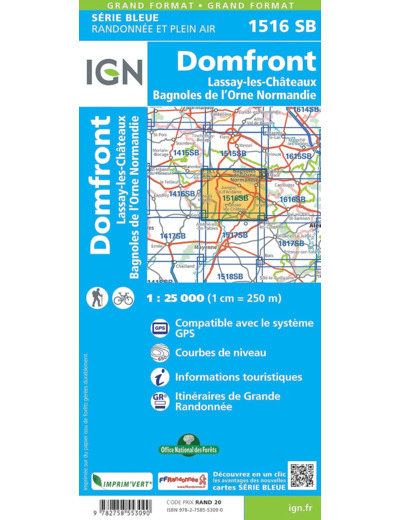 1516SB DOMFRONT LASSAY-LES-CHATEAUX BAGNOLES-DE-L'ORNE