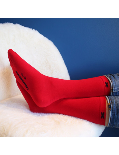 Chaussettes Crochepied Red hot Chili con carne