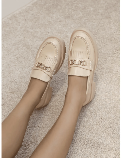 Mocassins beige - Lindsey - Findlay