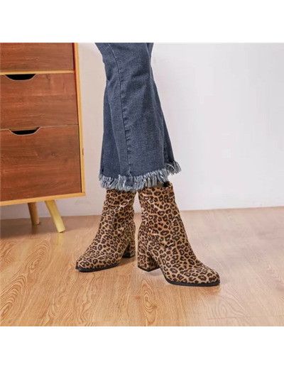 R391- Bottes Moow aspect daim (T36-T41) (camel)
