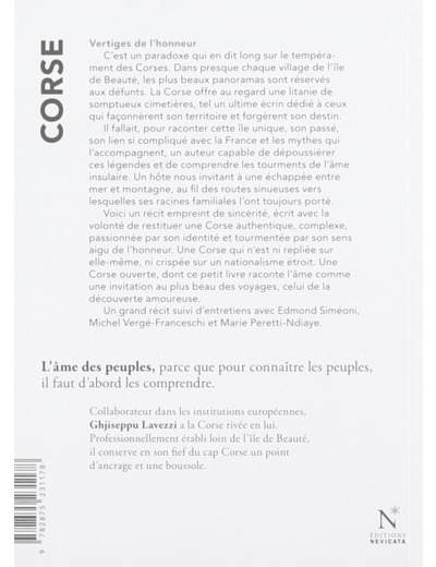 CORSE - VERTIGES DE L'HONNEUR