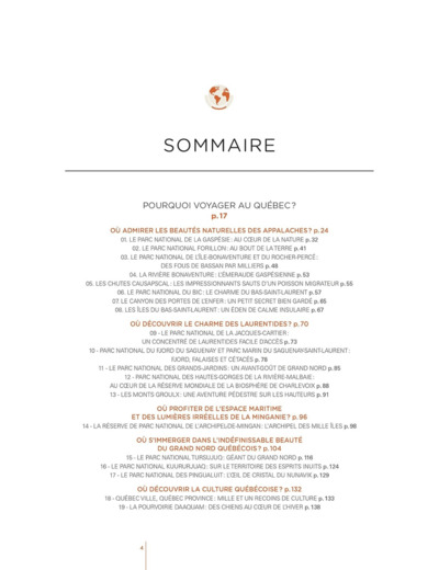 QUEBEC - LES CLES POUR BIEN VOYAGER