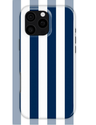 Marine Stripes Case | Coque de téléphone 3D 2en1 Ultra-résistante