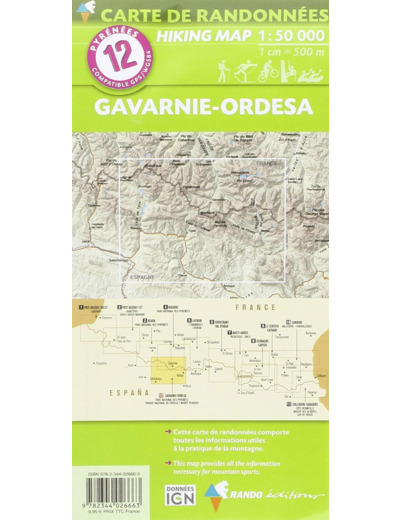 12 GAVARNIE-ORDESA - BALAITOUS VIGNEMALE - MONT PERDU - PN ORDESA