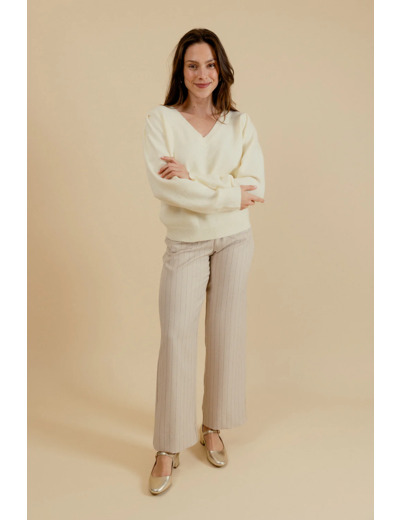 Laurent - Pantalon a rayures