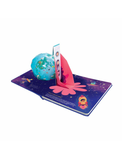 MON PREMIER ATLAS DU MONDE - AVEC UN GRAND GLOBE POP-UP ROTATIF