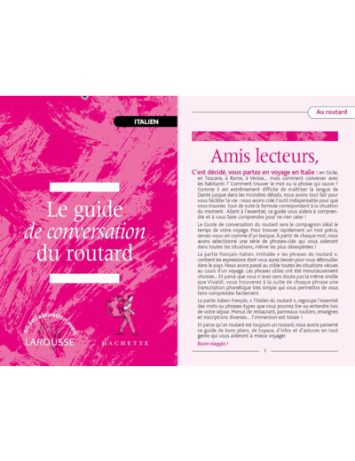 LE ROUTARD GUIDE DE CONVERSATION ITALIEN