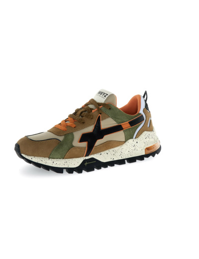 Basket homme - Breeze 3-M Brown/Militaire/Beige - W6YZ