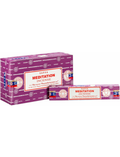 Encens MEDITATION - Nag Champa Satya - 15 grs