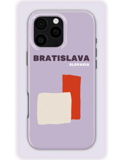 Bratislava Case | Coque de téléphone 3D 2en1 Ultra-résistante
