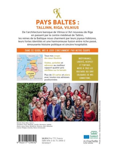 GUIDE DU ROUTARD PAYS BALTES : TALLINN, RIGA, VILNUIS 2022/23
