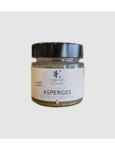 Tartinable Bio Asperges rôties et menthe
