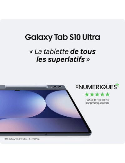 SAMSUNG Galaxy Tab S10 Ultra - Neuf