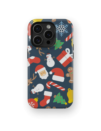 Santa Mix | Coque de téléphone 3D 2en1 Ultra-résistante