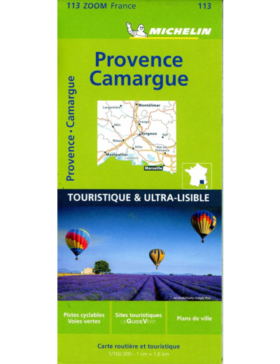 CARTE ZOOM PROVENCE, CAMARGUE