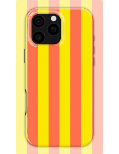 Summer Stripes Case | Coque de téléphone 3D 2en1 Ultra-résistante