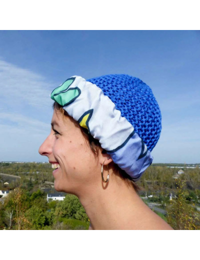 Bonnet Envolée Cosmique bleu