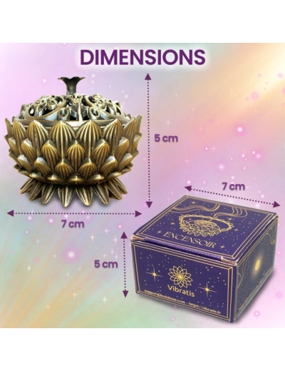 Porte Encens Lotus