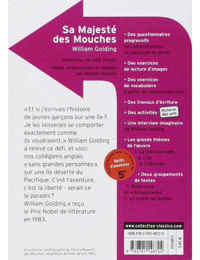 SA MAJESTE DES MOUCHES