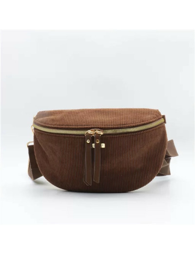 P391- Banane velours Flora & Co (marron)