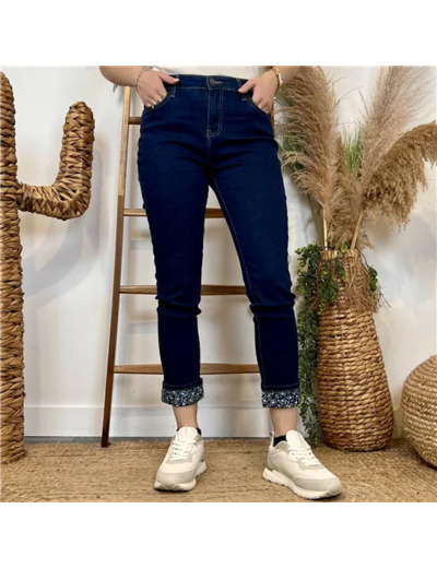 M956- Jean 7/8ème Voggo (T36-T44) (denim)