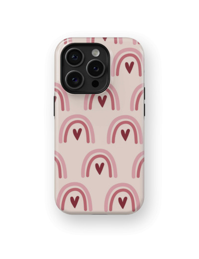 Rainbow of Love | Coque de téléphone 3D 2en1 Ultra-résistante