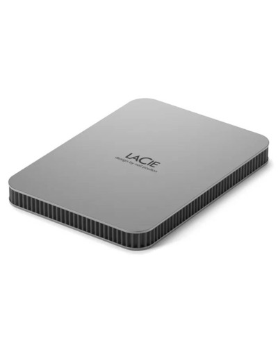 LACIE Disque dur Mobile Drive 1 To et 2 To argent