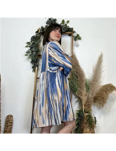 K500- Robe dégradée (Tu) 🇮🇹 (bleu)