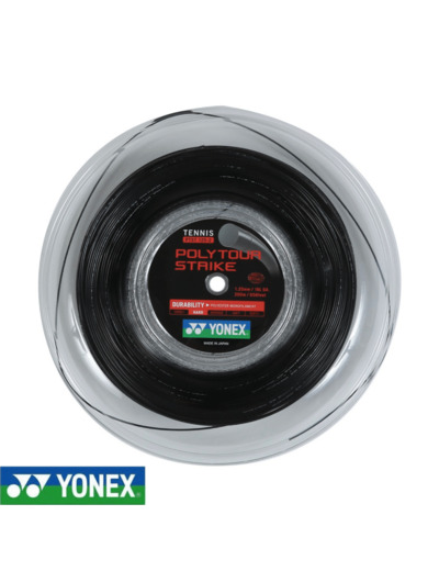 BOBINE YONEX PolyTour STRIKE 200m Cool Black